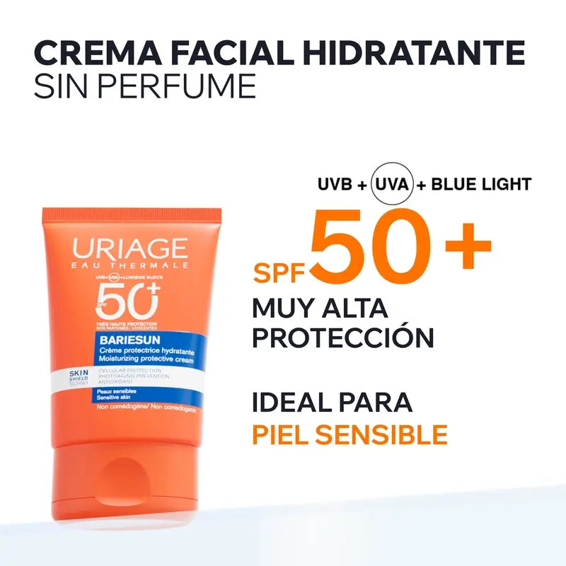 Uriage Bariésun Crema non profumata Spf50+, 50 ml