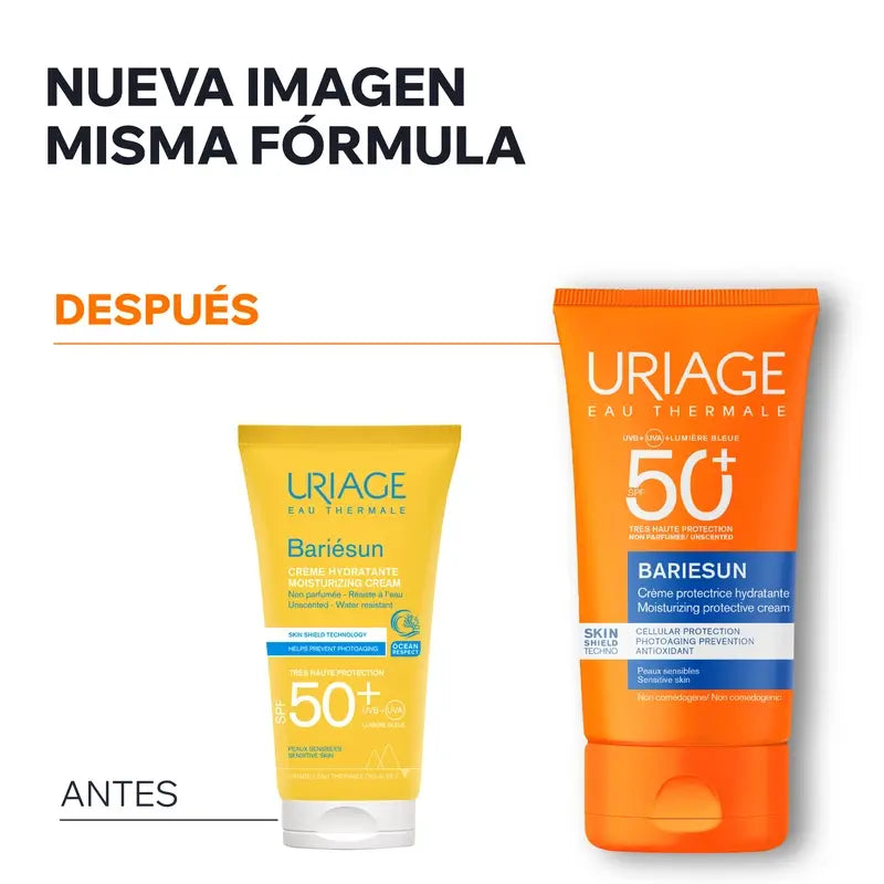 Uriage Bariésun Crema non profumata Spf50+, 50 ml