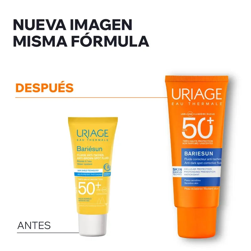 Uriage Bariésun Fluido anti-macchie SPF 50+ 40 ml