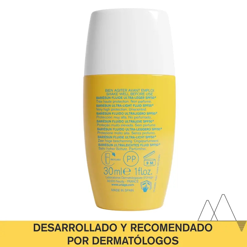 Uriage Bariésun Fluido Ultra-Leggero Sp Spf50+ 30Ml