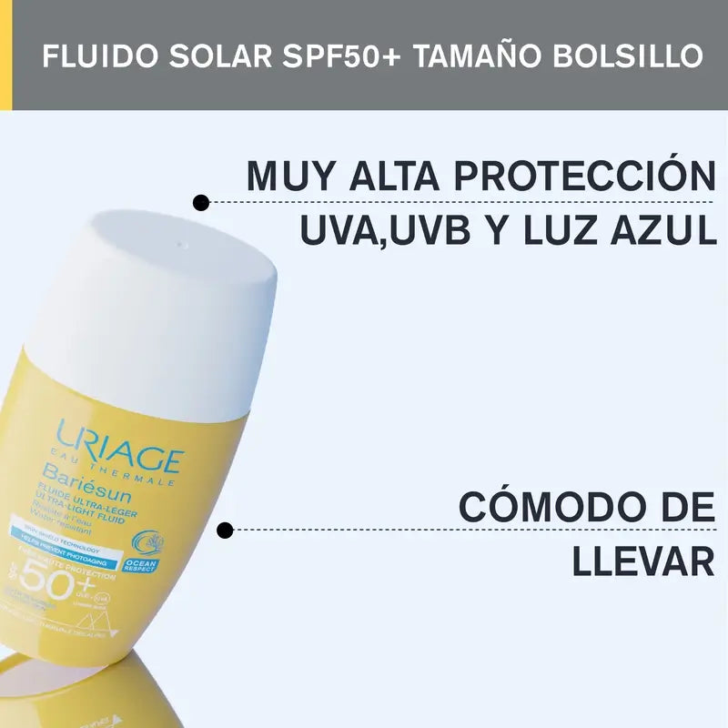 Uriage Bariésun Fluido Ultra-Leggero Sp Spf50+ 30Ml