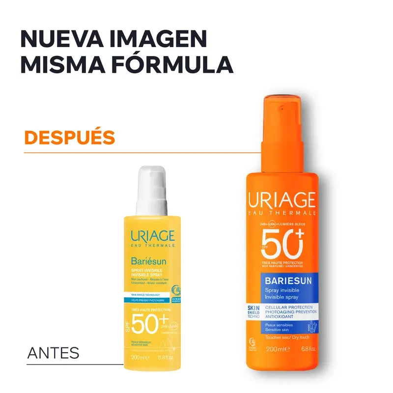 Uriage Bariésun Spray non profumato SPF 50+ 200 ml