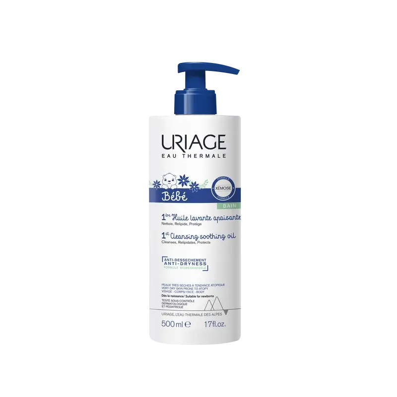 Uriage Baby 1st Olio detergente lenitivo 500 ml