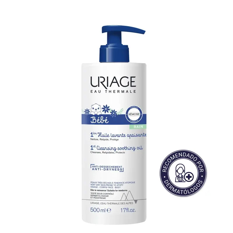 Uriage Baby 1st Olio detergente lenitivo 500 ml