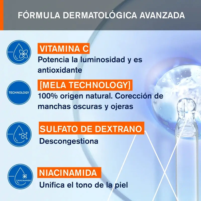 Uriage Dépiderm Contorno occhi Trattamento anti-macchie e illuminante , 15 ml