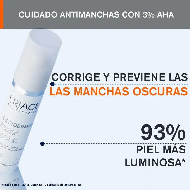 Uriage Dépiderm Crema viso anti-macchie e illuminante , 30 ml