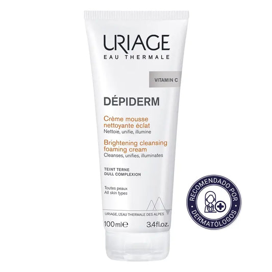 Uriage Dépiderm Schiuma detergente illuminante 100Ml