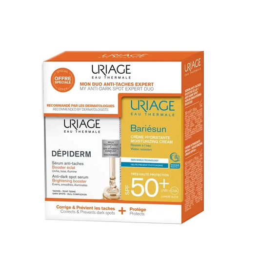 Uriage Depiderm Siero 30 Ml + Bariesun 50+ Crema