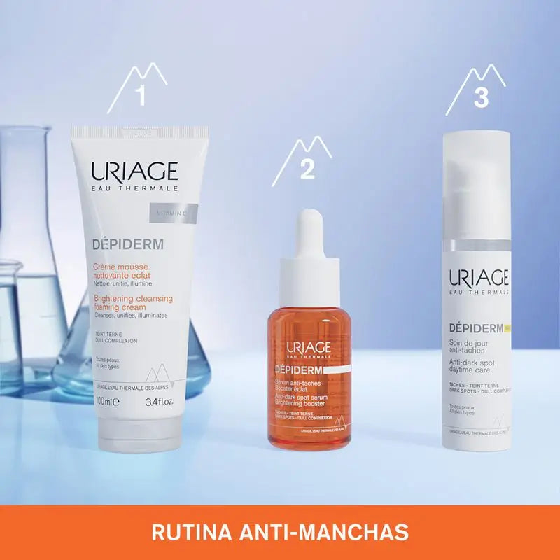 Uriage Dépiderm Siero viso Trattamento anti-macchie e schiarente , 30 ml
