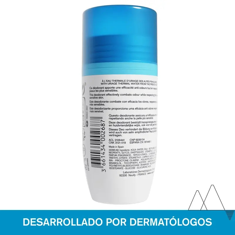 Uriage Deodorante Delicato 50Ml Pelle Sensibile 24H