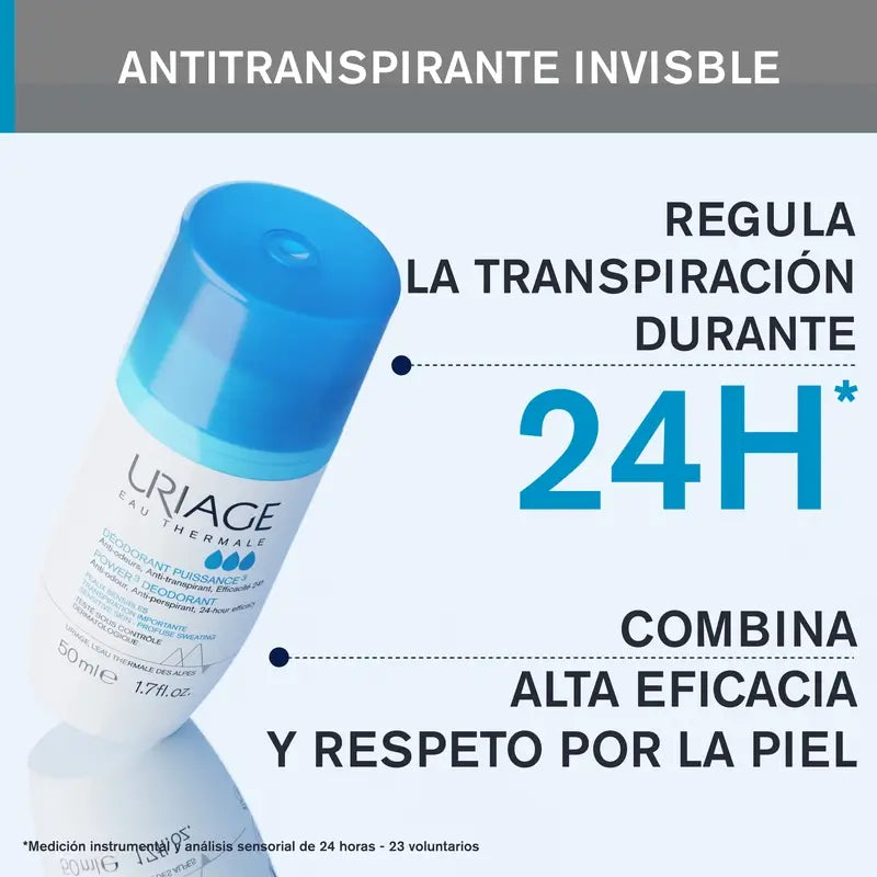 Uriage Deodorante Tri-Attivo 50Ml Efficacia 24H