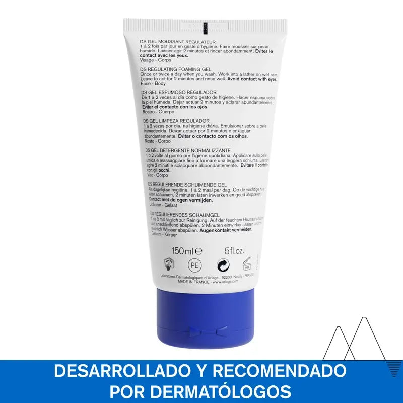 Uriage Ds Gel Schiumogeno Regolatore 150Ml