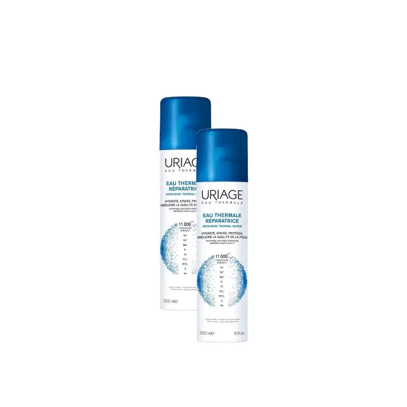 Uriage Eau Thermale Acqua termale 300 ml, confezione da 2