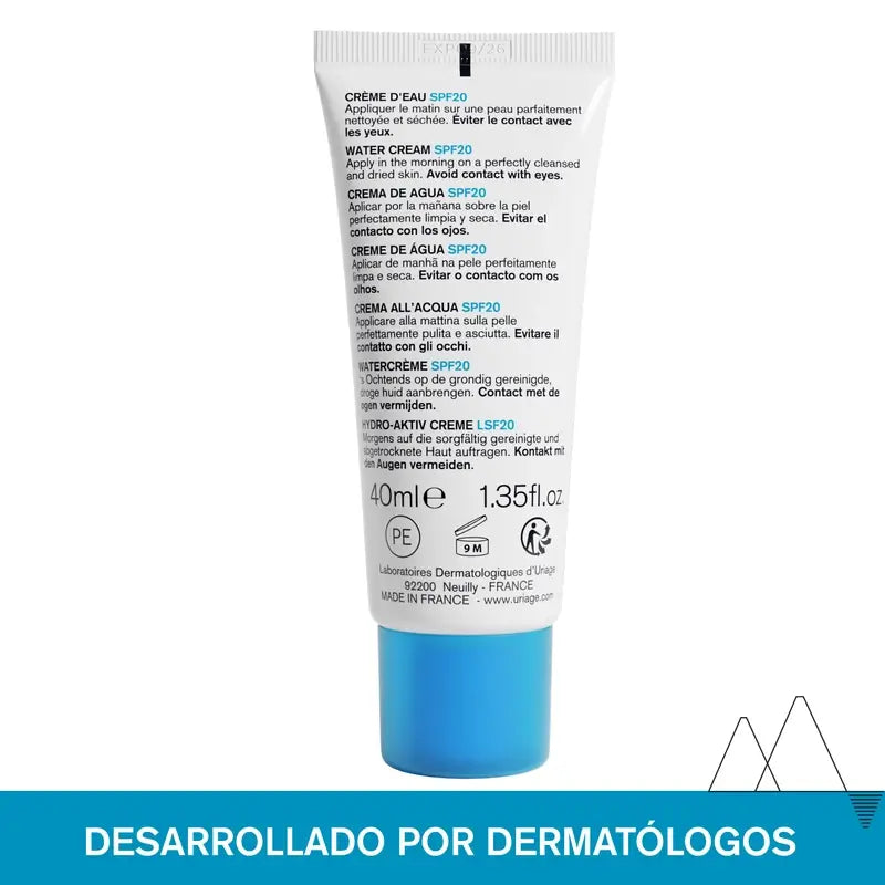 Uriage Eau Thermale Acqua Crema Spf 20 Light 40 ml