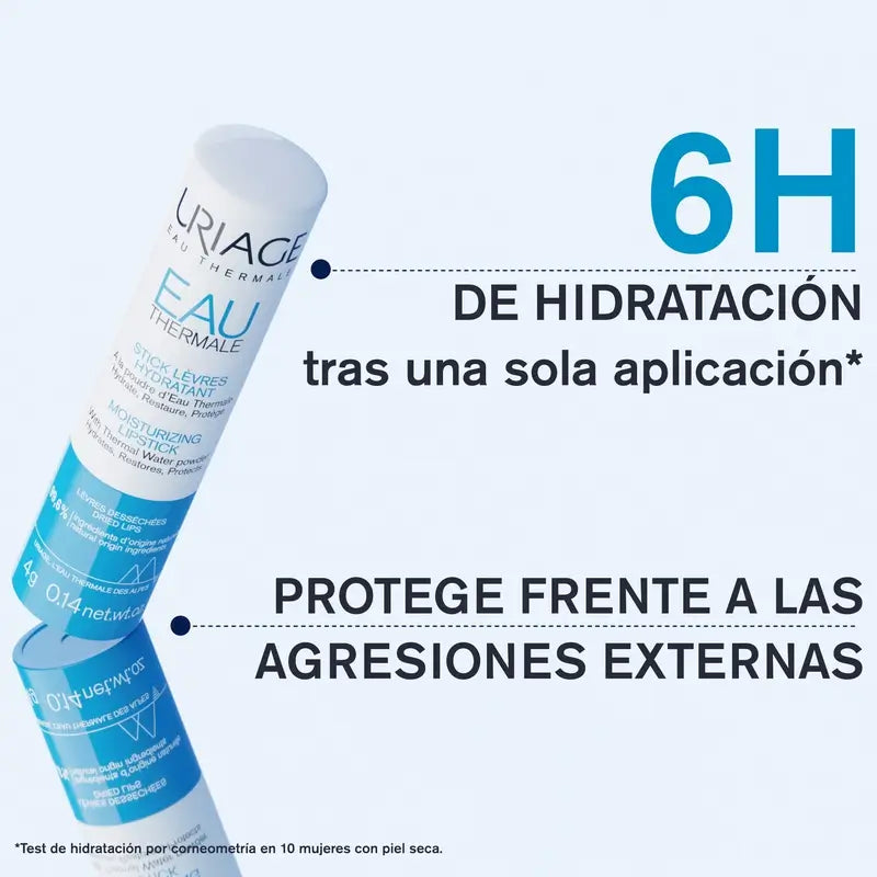Uriage Eau Thermale Stick labbra idratante con polvere Atu 4G