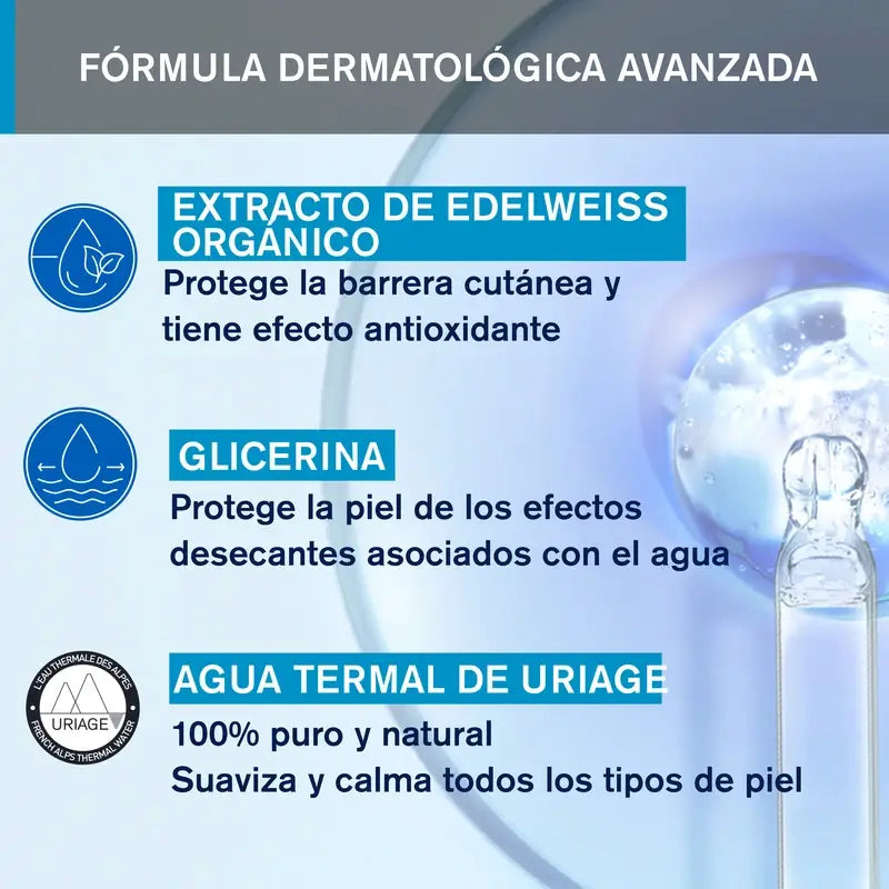 Uriage Acqua detergente schiumogena 150 ml