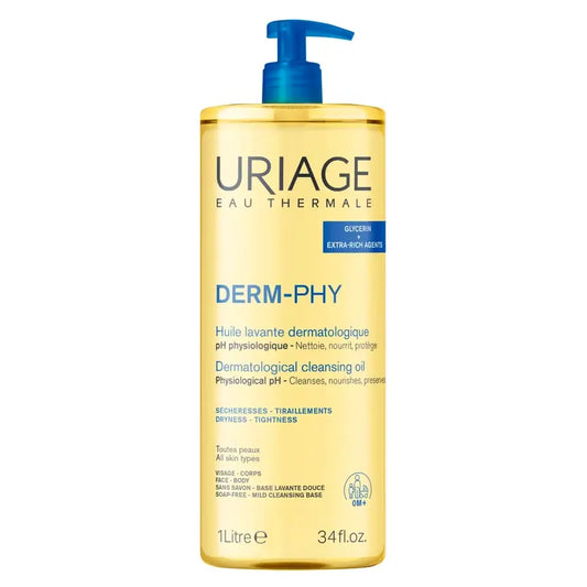 Uriage Olio di lavaggio per l'igiene , 1000 ml