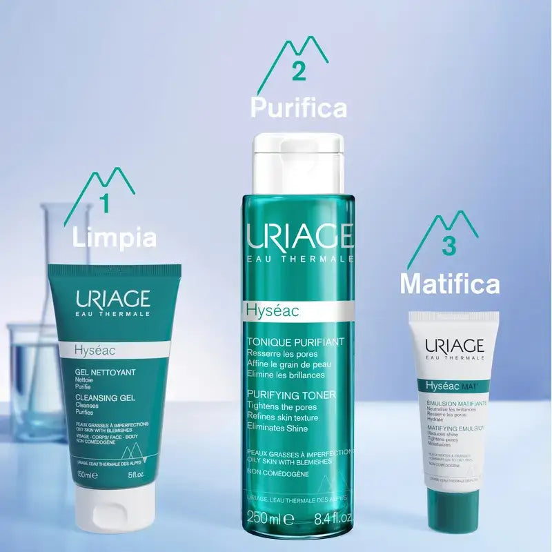 Uriage Hyséac Mat 40Ml Controllo Pori e Lucidità