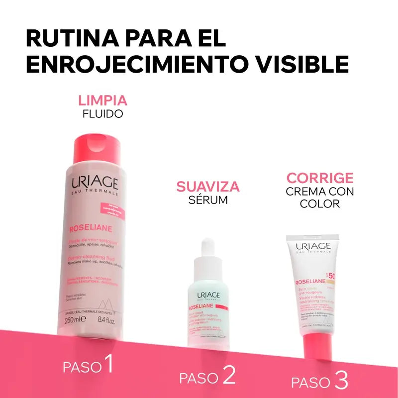 Uriage Roséliane Cc Crema Spf50+, 40ml