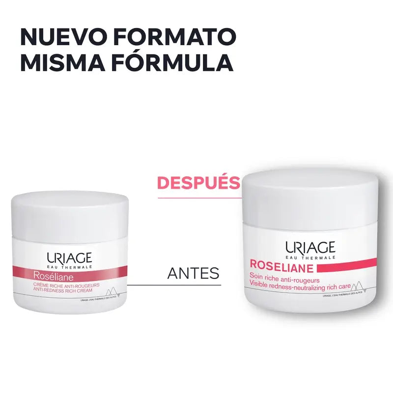 Uriage Roséliane Crema Ricca Anti-Rossore 50M