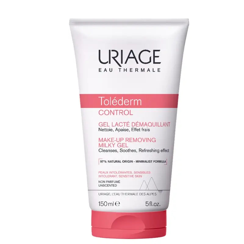 Uriage Toléderm Control Gel-Milk struccante 150 ml