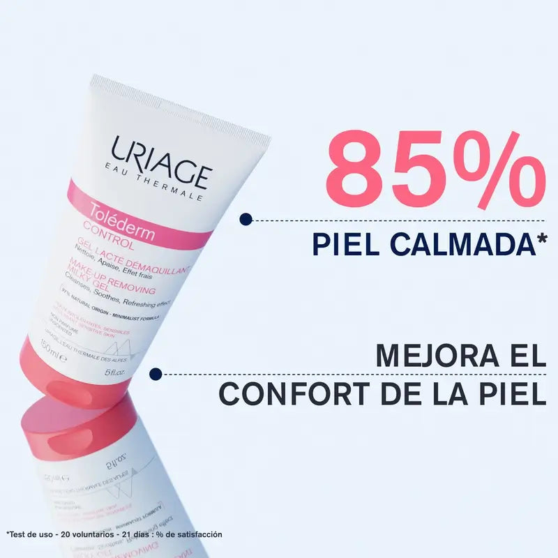 Uriage Toléderm Control Gel-Milk struccante 150 ml