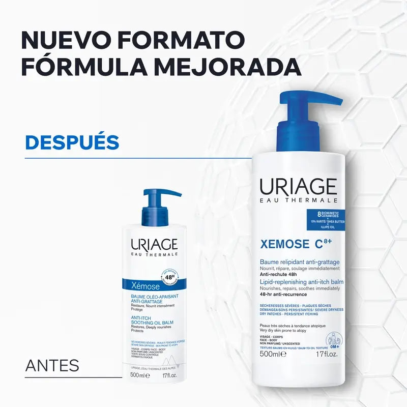 Uriage Xemose C8+ Balsamo Relipidizzante Antiprurito 500ml
