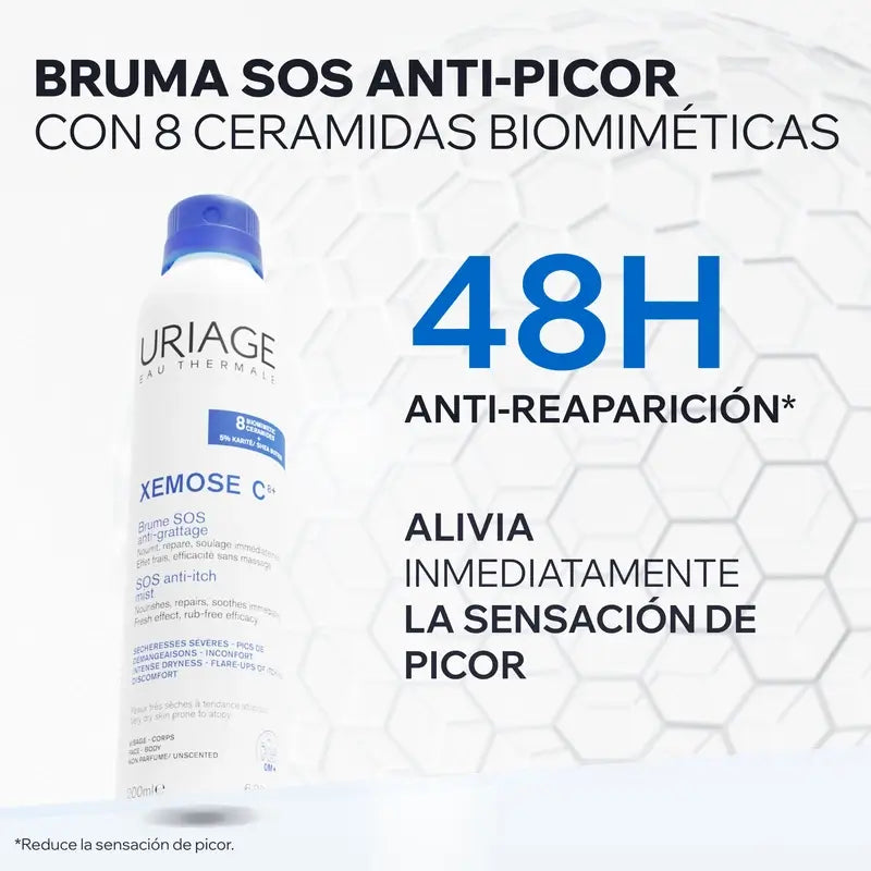Uriage Xemose C8+ SOS Nebbia Antiprurito 200ml