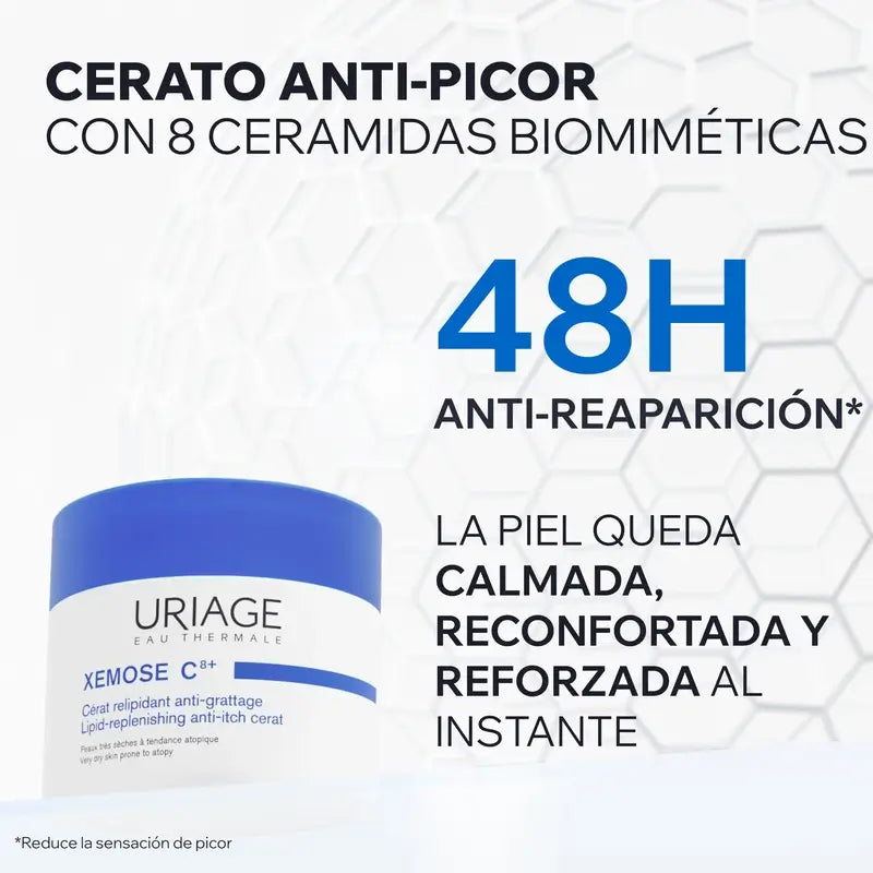 Uriage Xemose C8+ Cerato Relipidizzante Antiprurito 200ml