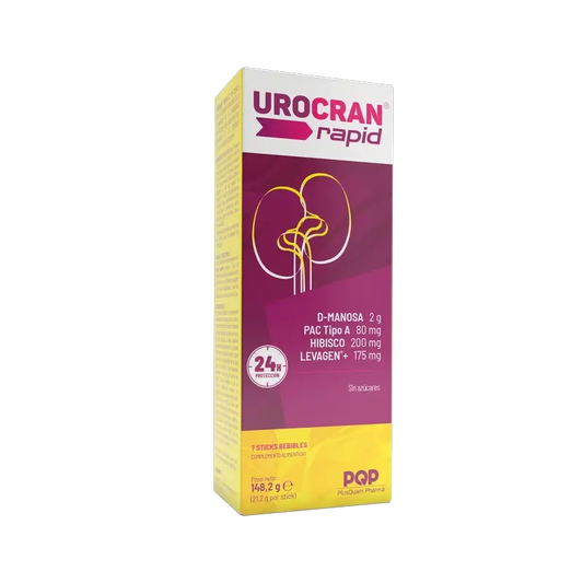 Urocran Rapid 7 Bastoncini Bevibili, 20 ml