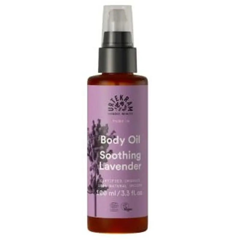 Urtekram Soothing Lavender Body Oil 100Ml. Eco Vegan