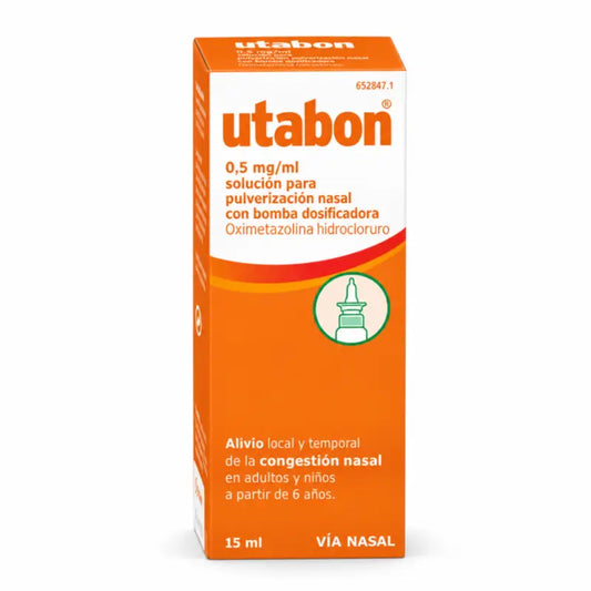 Utabon Adulti 0,5 mg/ ml Nebulizzatore nasale con pompa dosatrice 15 ml