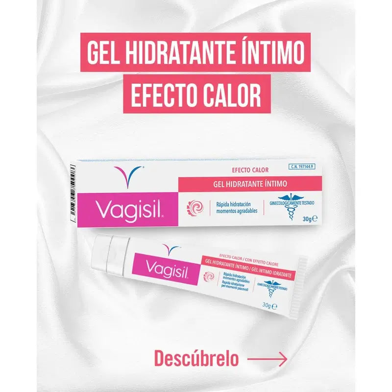Vagisil Gel intimo idratante effetto caldo, 30gr