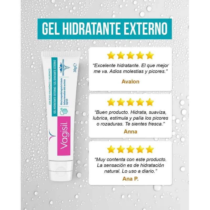 Vagisil Gel idratante esterno 30 G