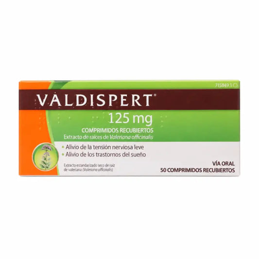 Valdispert 125 mg 50 compresse