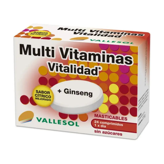 Vallesol Multivitamine+Ginseng 24 compresse
