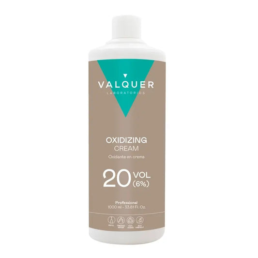 Valquer Agua Oxigenada 20 Vol (6 %) - Ossidante professionale per capelli, 1 L