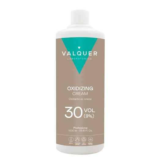 Valquer Agua Oxigenada 30 Vol (9%) - Ossidante professionale per capelli , 1 L
