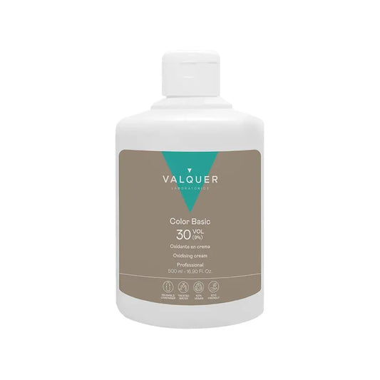 Valquer Agua Oxigenada 30 Vol (9%) - Ossidante professionale per capelli , 500 ml