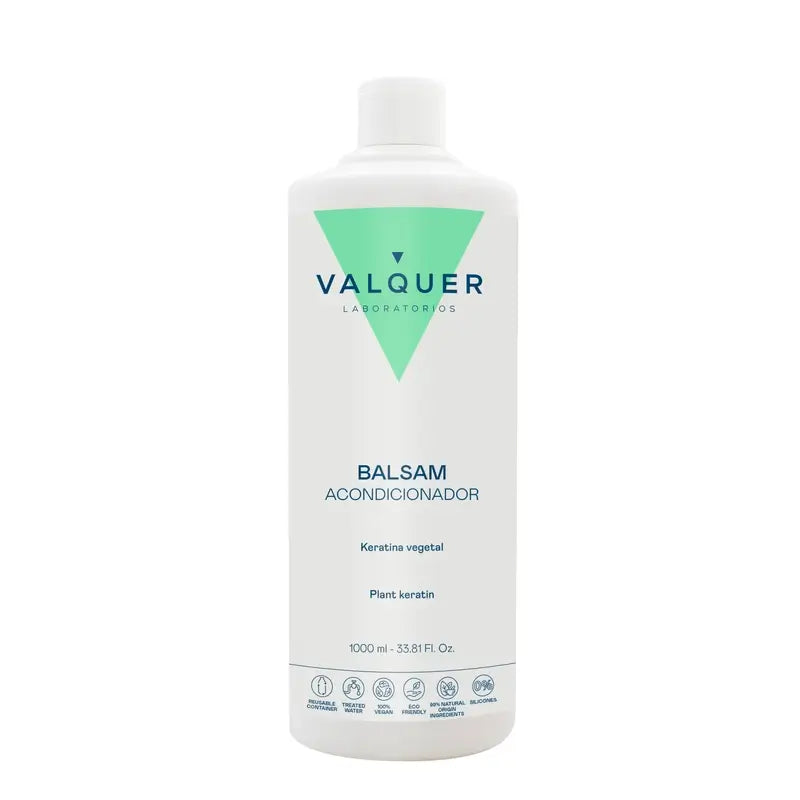Valquer Balsamo Balsamo Rivitalizzante per Capelli con Cheratina Naturale , 1 L