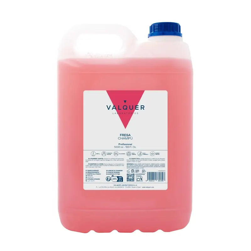 Valquer Shampoo alla fragola , 5 L