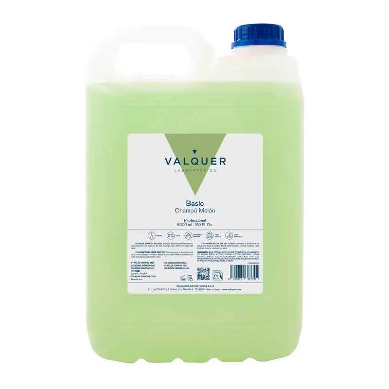 Valquer Shampoo al melone non salato , 5 L