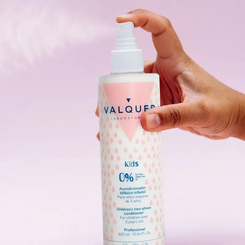 Valquer Hair Care Balsamo bifasico per bambini, 300 ml