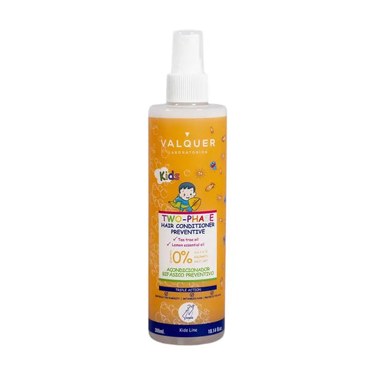 Valquer Hair Care Balsamo bifasico preventivo per bambini, 300 ml