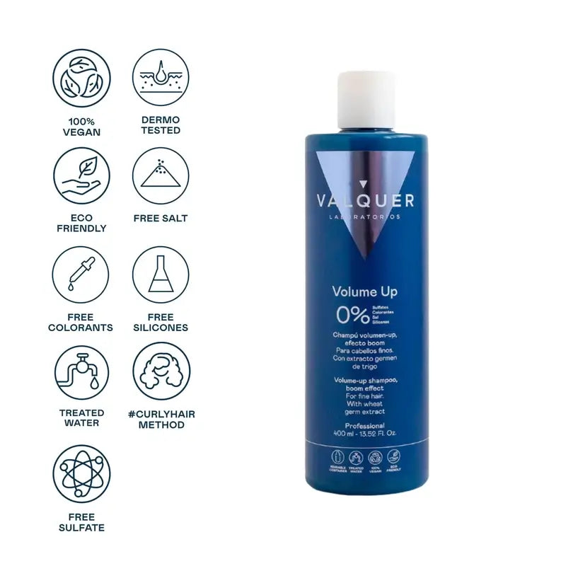 Valquer Hair Care Shampoo Extra Volume, 400 ml