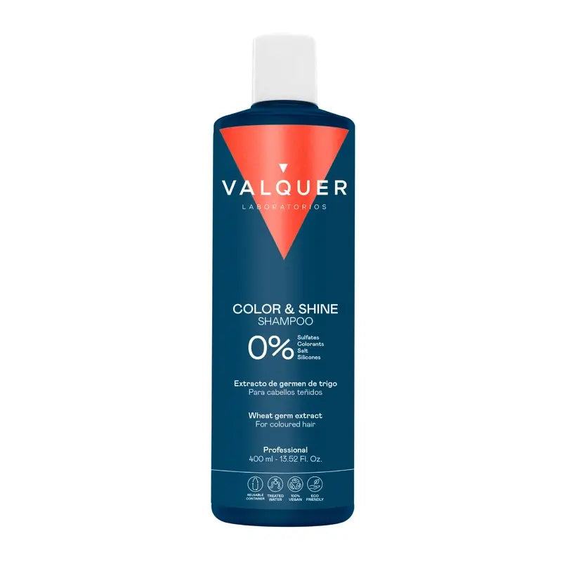 Valquer Hair Care Shampoo rinforzante del colore e della lucentezza, 400 ml