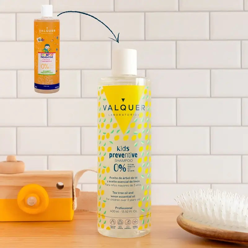 Valquer Hair Care Shampoo preventivo per bambini, 400 ml