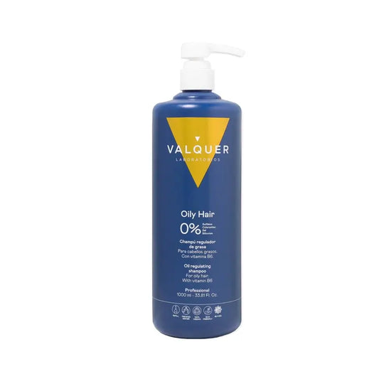 Valquer Cura dei capelli Shampoo regolatore di grasso, 1000 ml