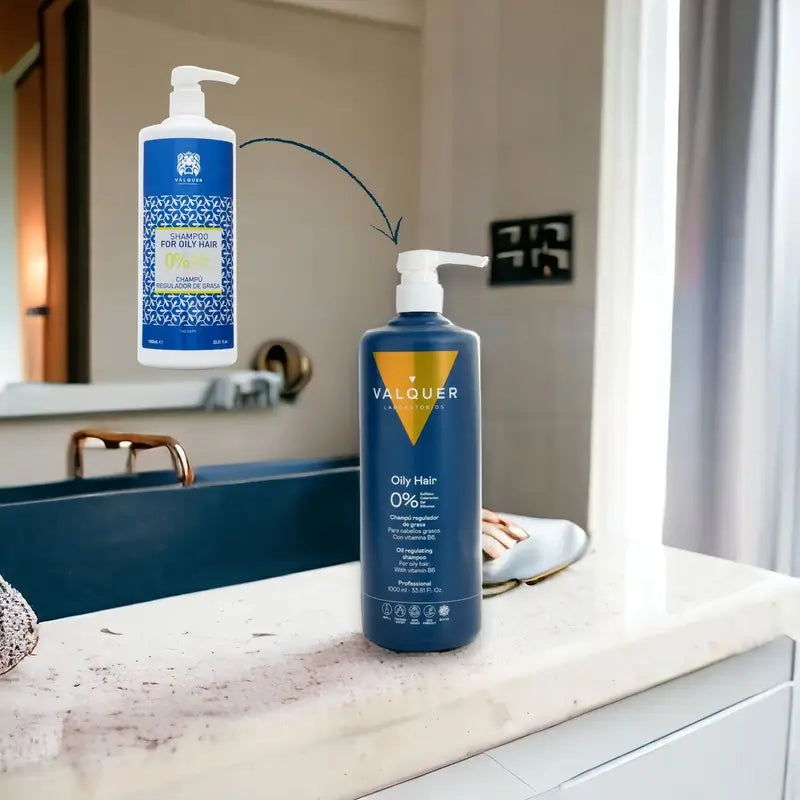 Valquer Hair Care Shampoo regolatore di grasso, 400 ml