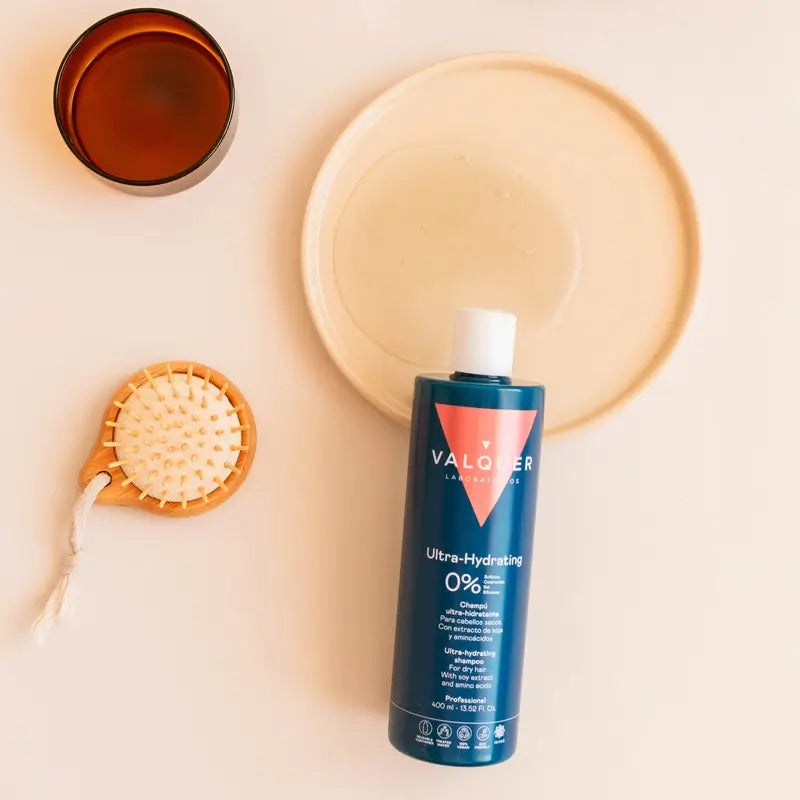 Valquer Hair Care Shampoo Ultra Idratante, Capelli Secchi, 400 ml